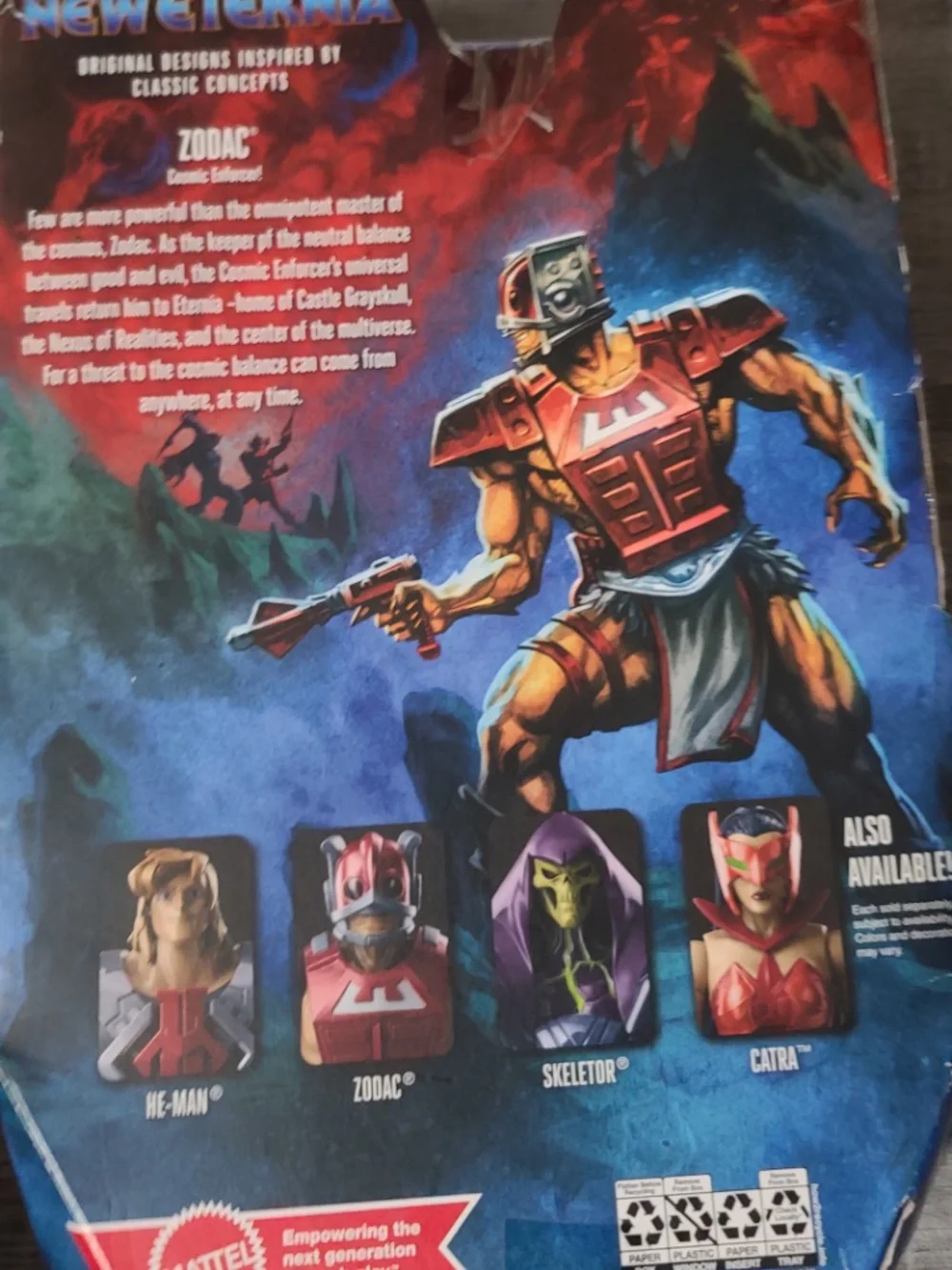 Masters of the Universe Masterverse action figure features the New Eternia Zodac